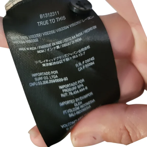 NWT- VOLCOM Poppin Stone Dress Melon Mini Size Large - Picture 5 of 10